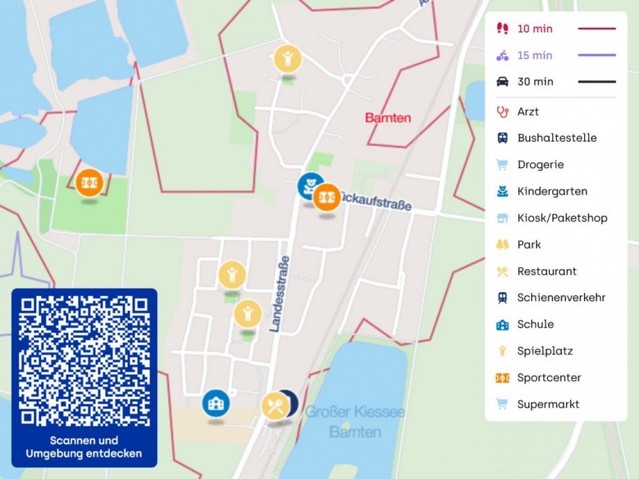 Lageplan Maisonettewohnung Nordstemmen / Barnten