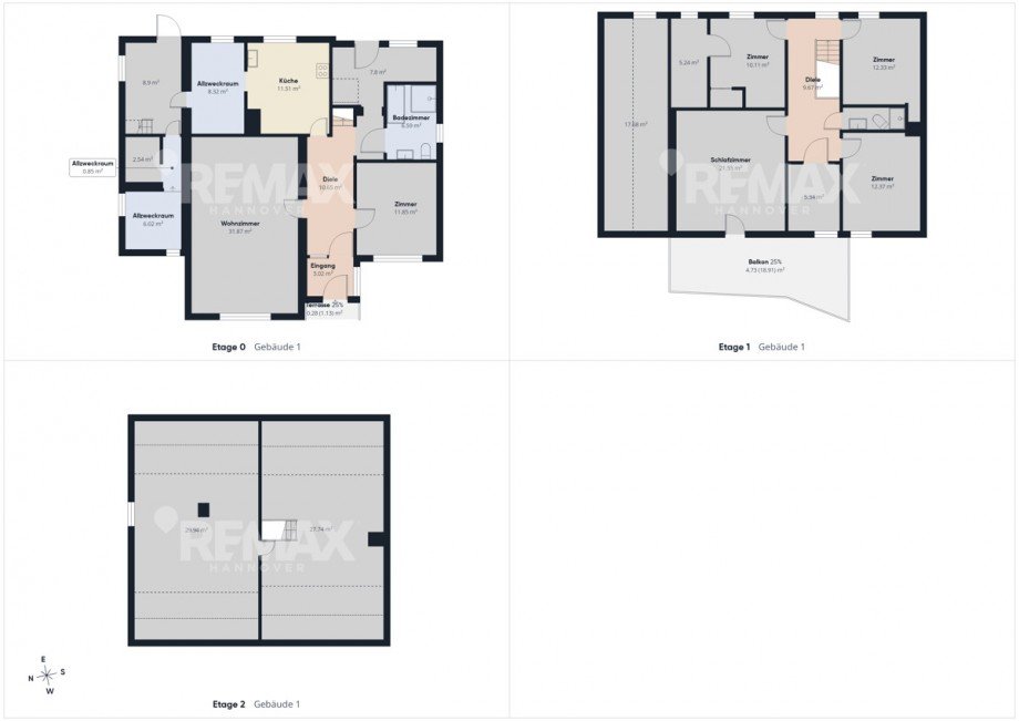 Grundriss des Hauses Einfamilienhaus Bockenem / Ortshausen