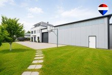 R�ckansicht Wohnen und Arbeiten perfekt vereint - Moderne Wohn- und Gewerbeimmobilie mit Halle in Seelze!