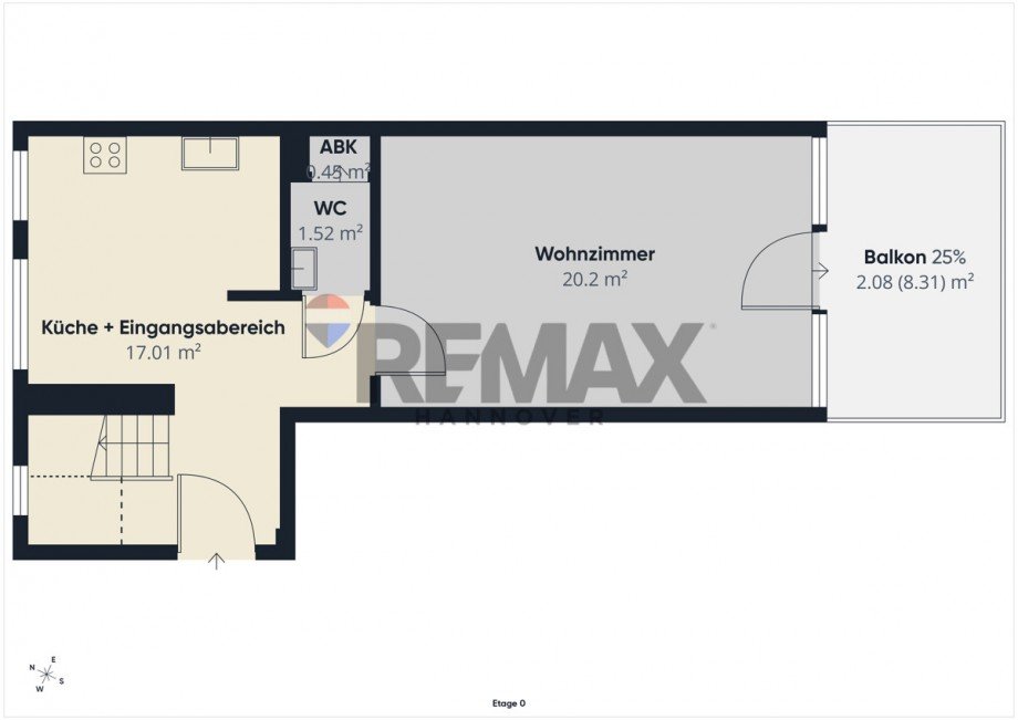 3. OG Maisonettewohnung Hannover