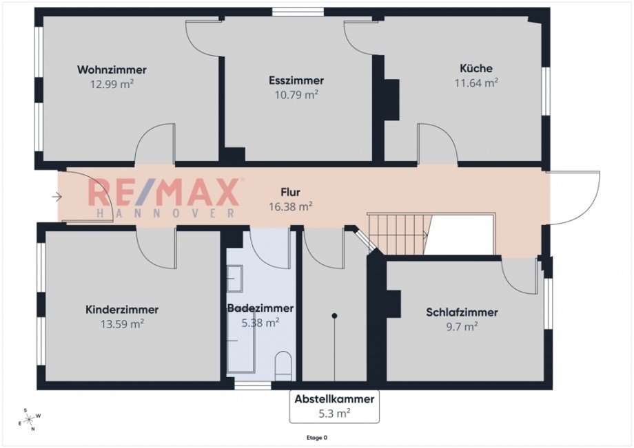 Grundriss EG Einfamilienhaus Stadthagen