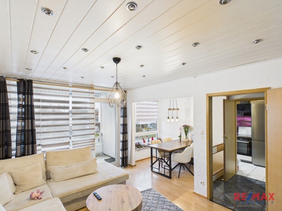 Wohnzimmer Dachgeschosswohnung Garbsen