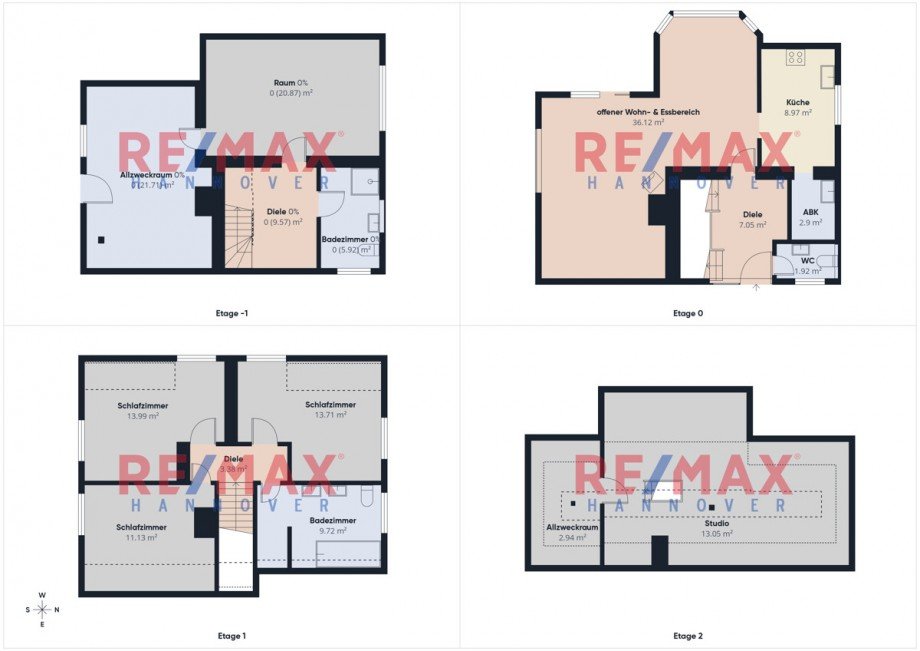 �bersicht Einfamilienhaus Laatzen / Gleidingen