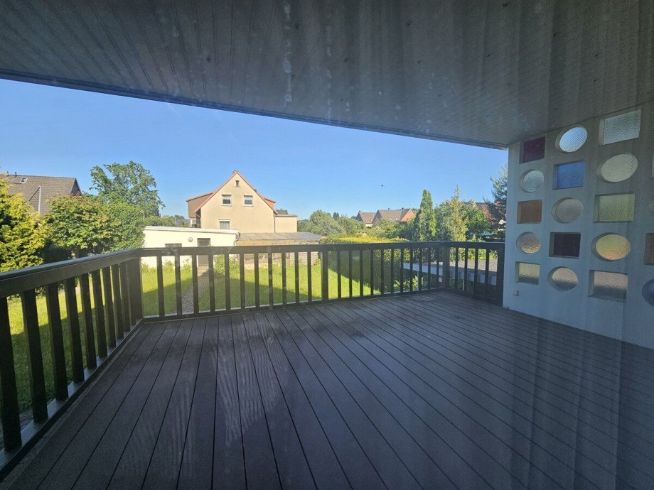 Balkon Erdgeschosswohnung Hannover