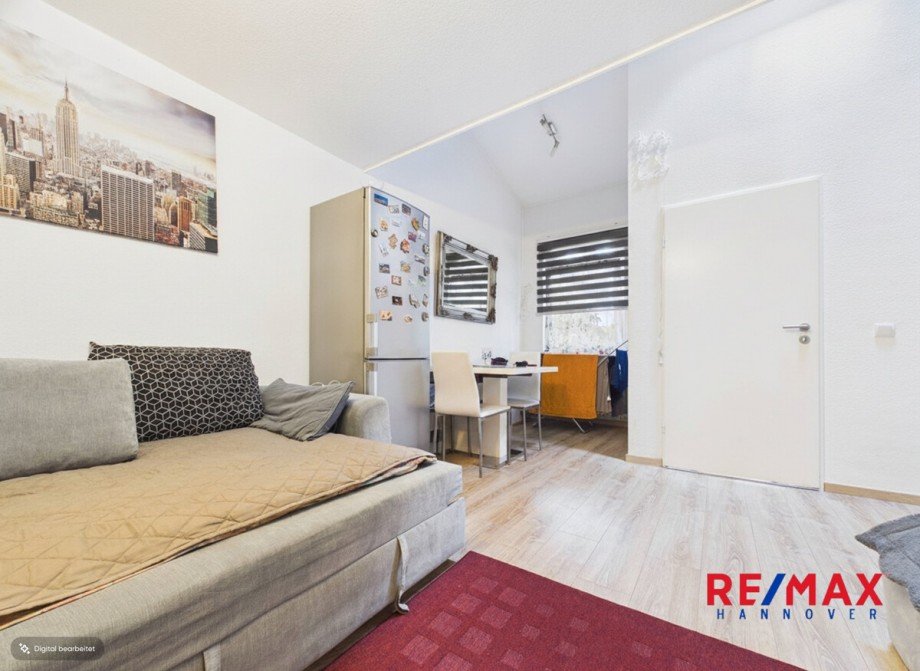 Wohnzimmer R�ckansicht Loft-Studio-Atelier Hannover