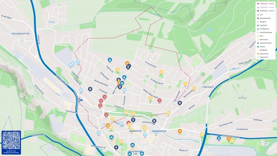 Lage in Osterode Wohngrundst�ck Osterode am Harz