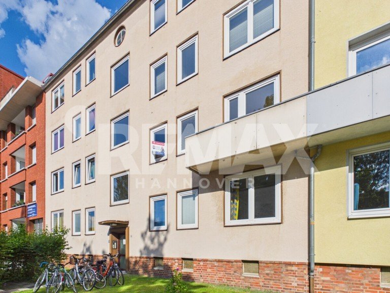 Frontansicht Hannover / List Etagenwohnung Ruhig wohnen - zentral leben!!!