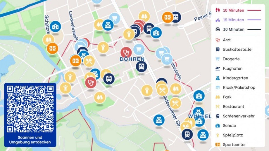 Lageplan Etagenwohnung Hannover-D�hren