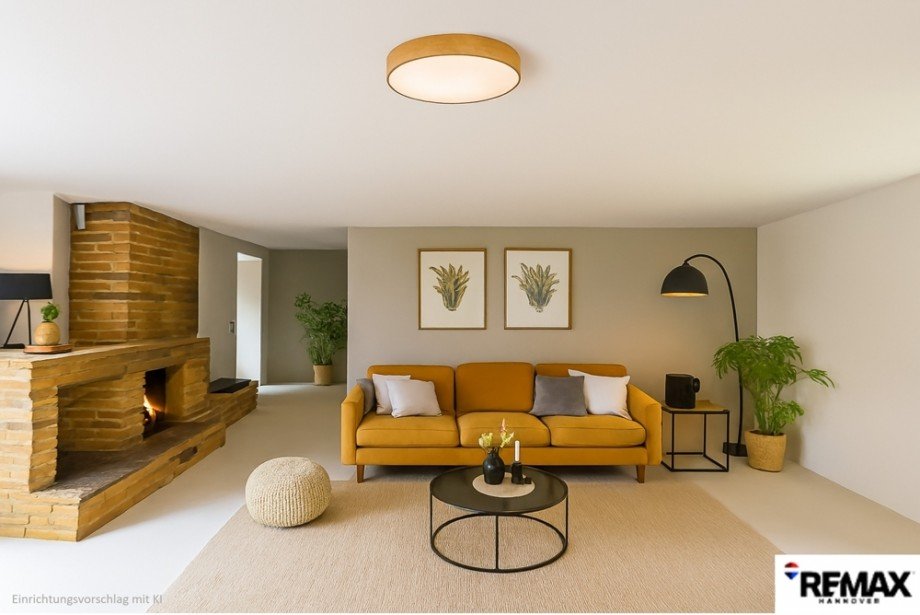 Wohnzimmer bei 3 Zimmerwhg Erdgeschosswohnung Hagenburg