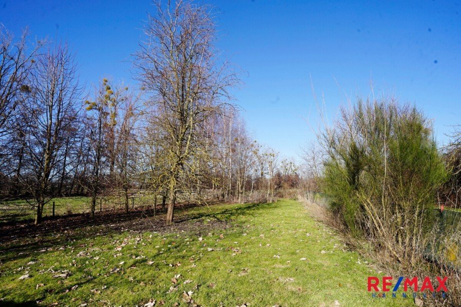 Gartenansicht hinten Doppelhaush�lfte Wennigsen