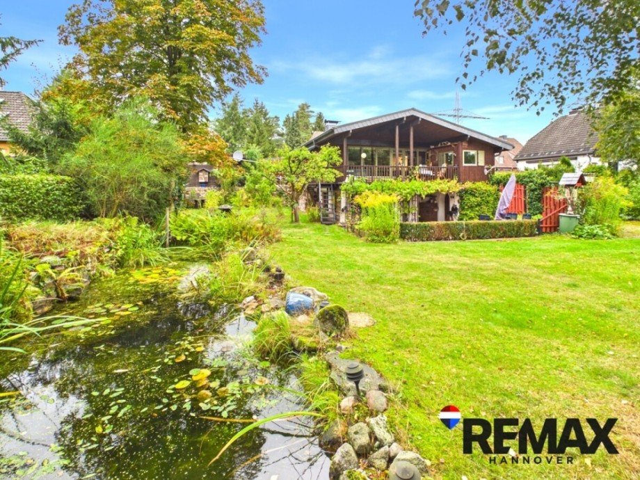 Blick zum Haus Einfamilienhaus Unterl��